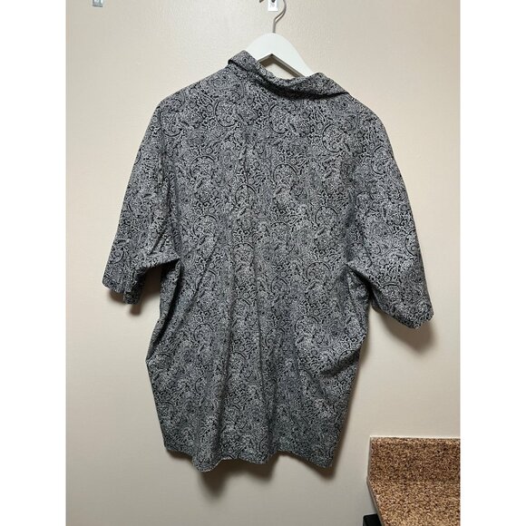 Tori Richard Paisley Short Sleeve Button Up Shirt - Size XXL - Picture 3 of 3